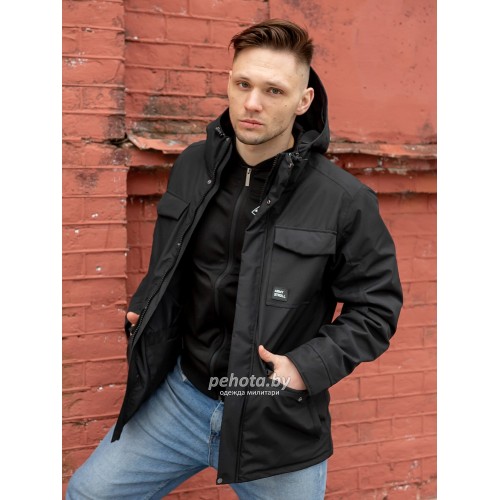 Куртка весна/осень Army Stroll Black | ARMY STROLL фото 5