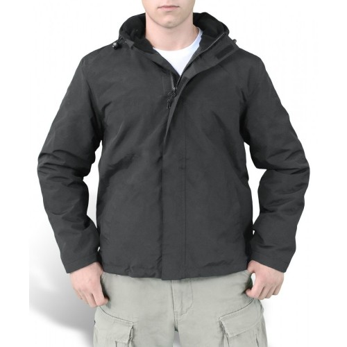 Куртка Zipper Windbreaker Black | Surplus фото 1