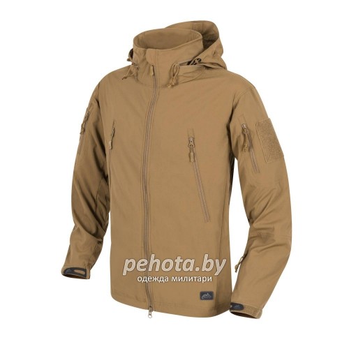 Куртка ветровка Trooper Soft Shell Mud Brown | Helikon-Tex фото 2