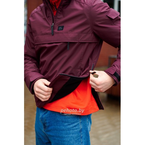 Куртка Wallace 30112 Burgundy | Vintage Industries фото 9