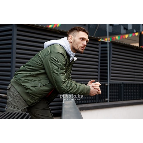 Куртка Westend 2205 Olive Heather | Vintage Industries фото 3