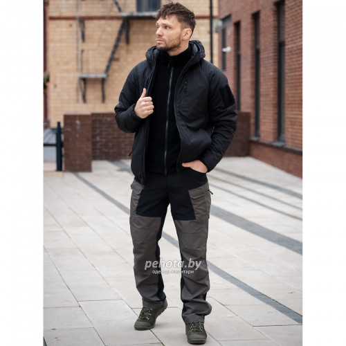 Куртка Wolfhound Hoodie Black | Helikon-Tex фото 12