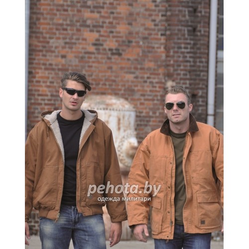 Куртка Work Hooded Canvas Coyote | Mil-Tec фото 3