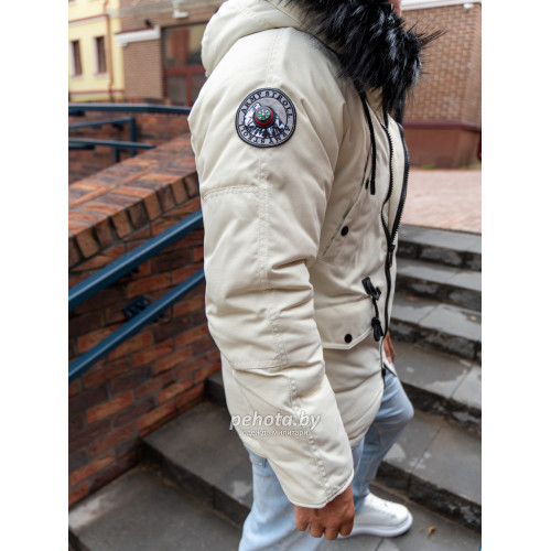 Куртка Аляска Oxford ZIP WP-114 White | Army Stroll фото 3