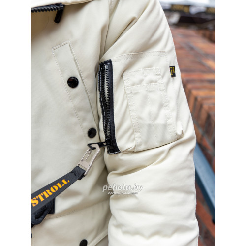 Куртка Аляска Oxford ZIP WP-114 White | Army Stroll фото 6