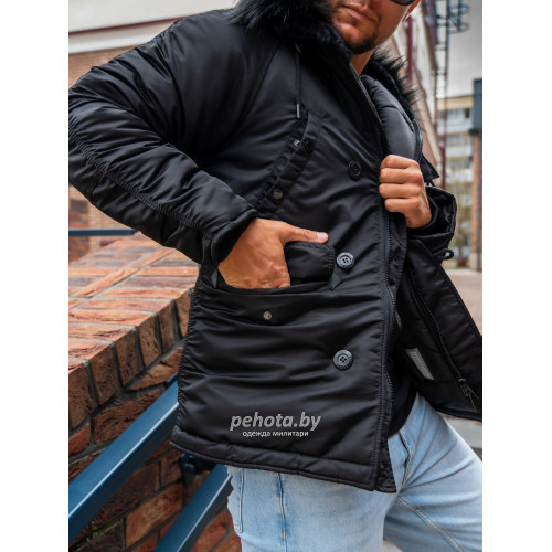 Куртка Аляска Husky Classic WP-111 Black | Army Stroll фото 6
