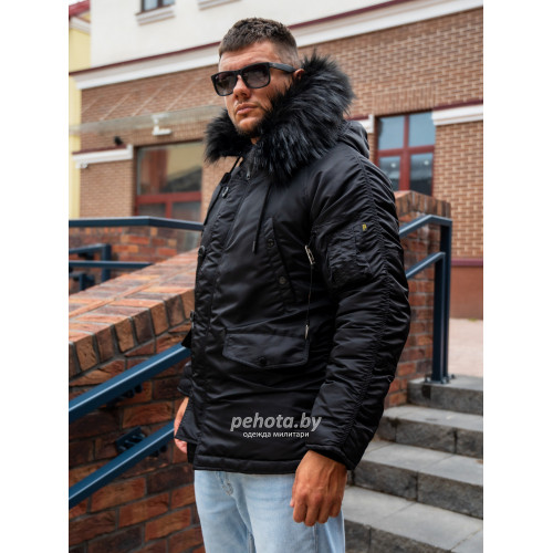 Куртка Аляска Husky Classic WP-111 Black | Army Stroll фото 3
