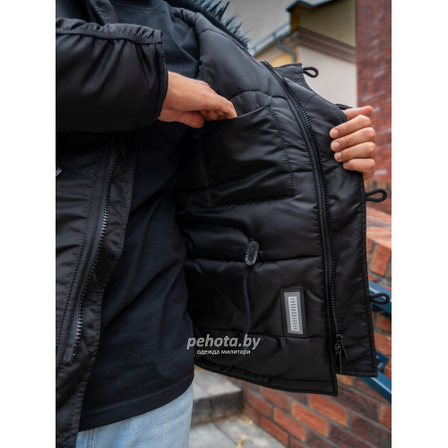 Куртка Аляска Husky Classic WP-111 Black | Army Stroll фото 8