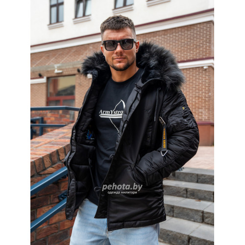 Куртка Аляска Husky Classic WP-111 Black | Army Stroll фото 4