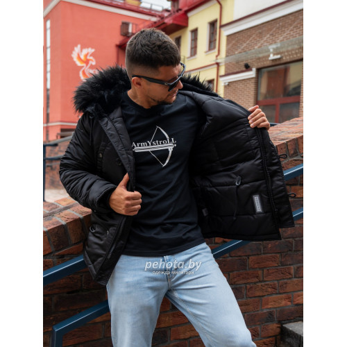 Куртка Аляска Husky Classic WP-111 Black | Army Stroll фото 5