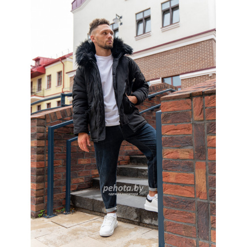 Куртка Аляска Oxford ZIP WP-114 Black | Army Stroll фото 8