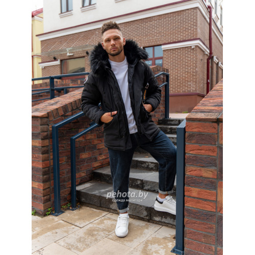 Куртка Аляска Oxford ZIP WP-114 Black | Army Stroll фото 9