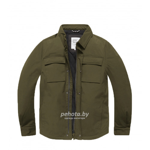 Куртка Wyatt shirt 25129 taupe | Vintage Industries фото 5