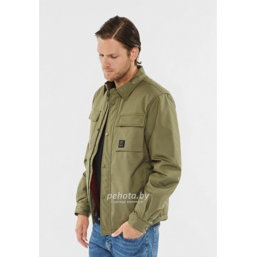 Куртка Wyatt shirt 25129 taupe | Vintage Industries фото 3