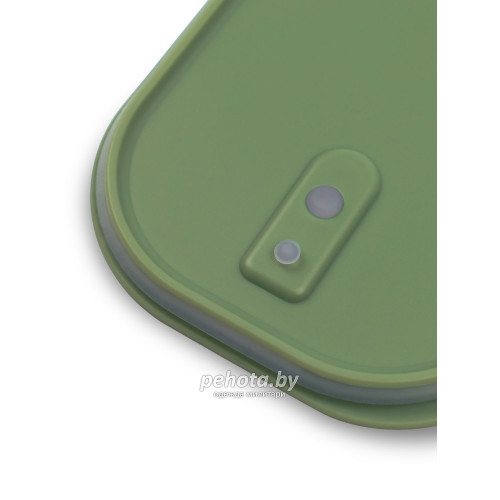 Ланч-бокс с 2 контейнерами на 1.35л 031-1350 Зеленый/Бежевый | Арктика фото 4