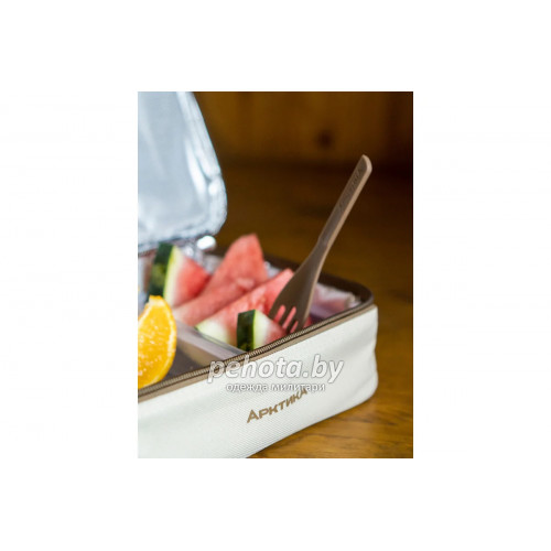 Ланч-сумка 020-2000 с 2-мя контейнерами Бежевый | Арктика фото 4