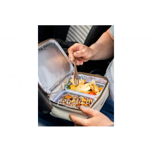 Ланч-сумка 020-2000 с 2-мя контейнерами Бежевый | Арктика фото 6