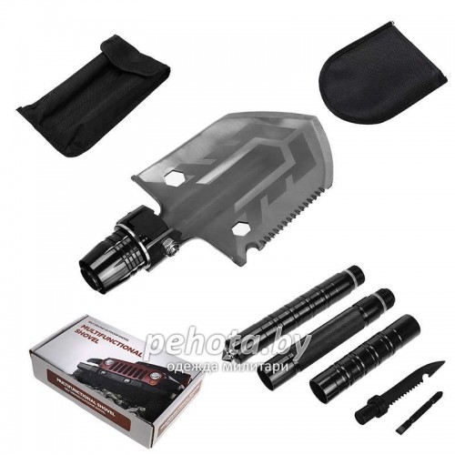 Лопата тактическая AJ-DQD15-27 Black | Поход фото 2