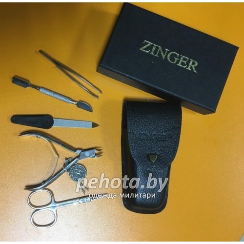 Маникюрный набор 5 предметов MS-Z2 S-N Черный | Zinger фото 1