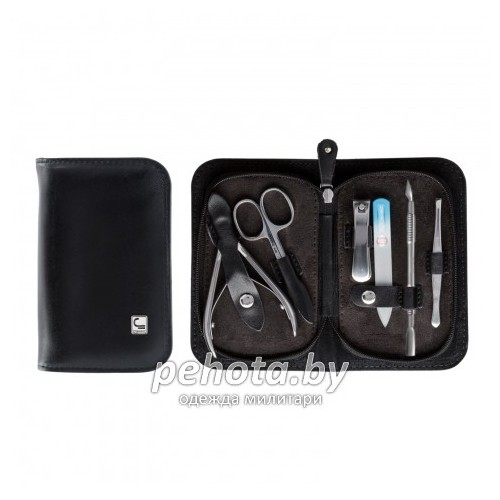 Маникюрный набор мужской HM-09 Черный | Сталекс фото 3