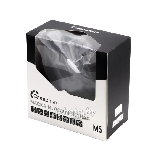 Маска мотоциклетная/снегоходная M5 PF-SMG-14 линза grey | Следопыт фото 11