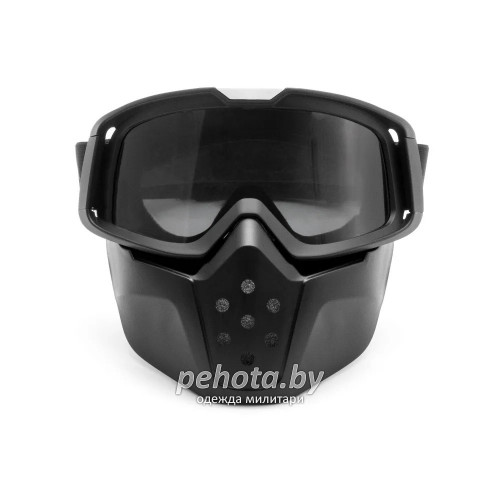Маска мотоциклетная/снегоходная M5 PF-SMG-14 линза grey | Следопыт фото 2