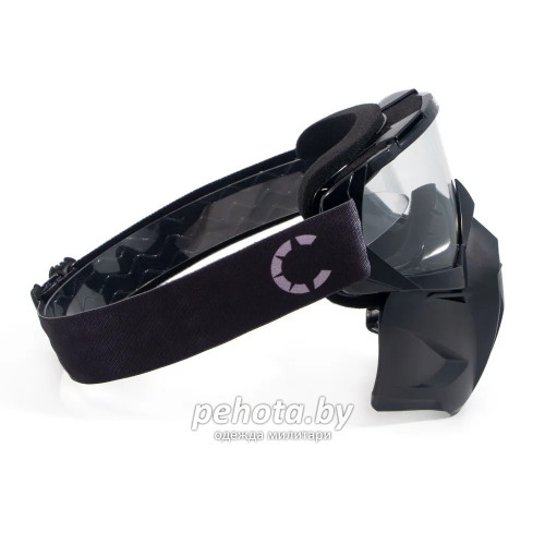 Маска мотоциклетная/снегоходная M6 PF-SMG-03 линза transparent | Следопыт фото 6