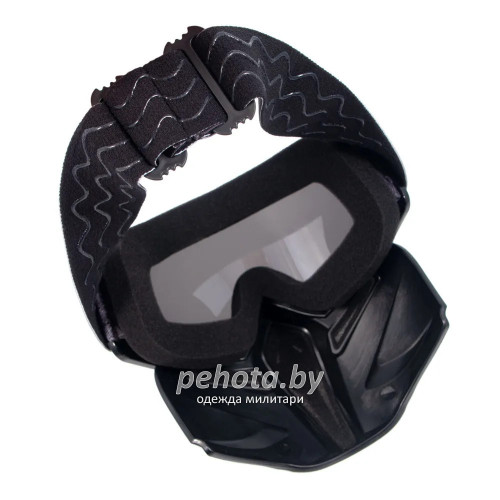 Маска мотоциклетная/снегоходная M6 PF-SMG-04 линза Grey | Следопыт фото 5