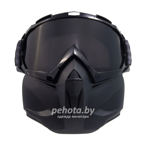 Маска мотоциклетная/снегоходная M6 PF-SMG-04 линза Grey | Следопыт фото 2