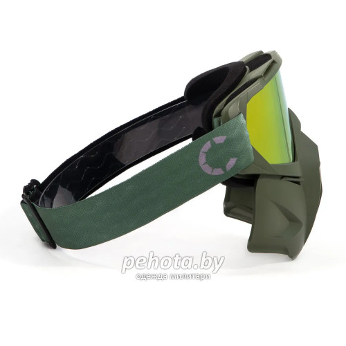 Маска мотоциклетная/снегоходная M6 PF-SMG-05 линза chrome chameleon | Следопыт фото 6