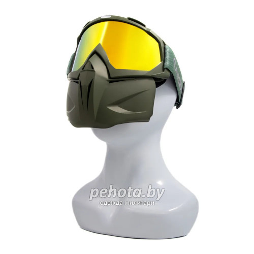 Маска мотоциклетная/снегоходная M6 PF-SMG-05 линза chrome chameleon | Следопыт фото 4