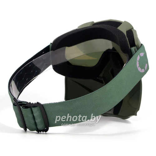 Маска мотоциклетная/снегоходная M6 PF-SMG-05 линза chrome chameleon | Следопыт фото 9