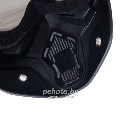 Маска мотоциклетная/снегоходная M7 PF-SMG-06 линза chrome silver + transparent | Следопыт фото 7