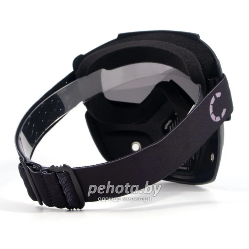 Маска мотоциклетная/снегоходная M7 PF-SMG-07 линза grey | Следопыт фото 9