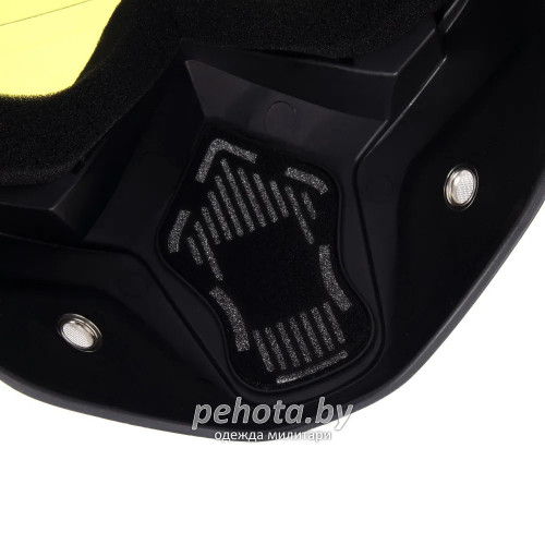 Маска мотоциклетная/снегоходная M7 PF-SMG-08 линза yellow | Следопыт фото 7