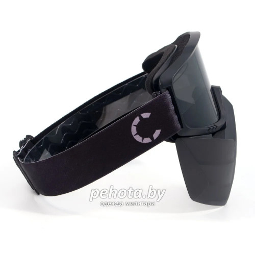 Маска мотоциклетная/снегоходная M8 PF-SMG-09 линза grey | Следопыт фото 6