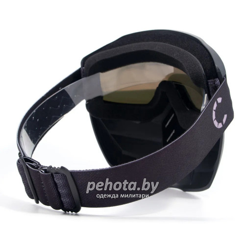 Маска мотоциклетная/снегоходная M8 PF-SMG-11 линза yellow chrome | Следопыт фото 9