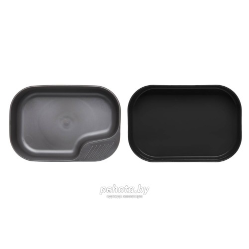 Набор посуды 2 предмета CAMP-A-BOX Only Black/Dark Grey | WILDO фото 1
