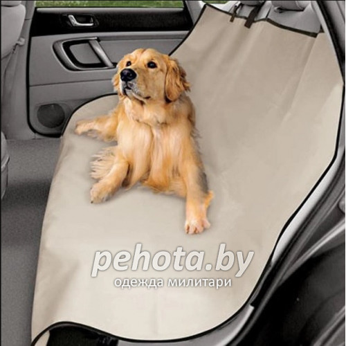 Накидка в авто для перевозки собак и животных Grey | Pet Zoom фото 1