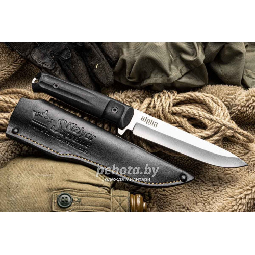 Нож Alpha 420HC StoneWash | Kizlyar Supreme фото 1