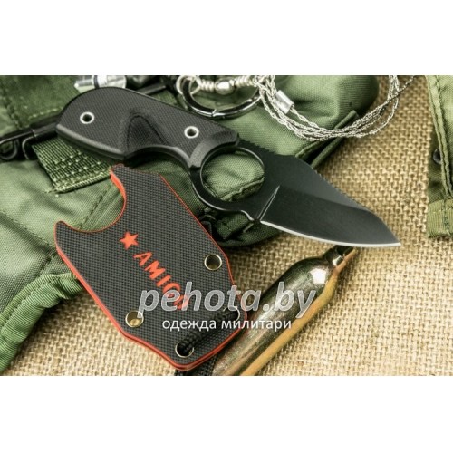 Нож Amigo X AUS-8 BT Black | Kizlyar Supreme фото 4