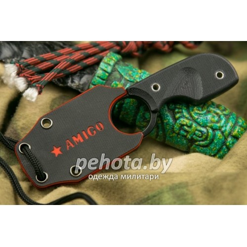 Нож Amigo X AUS-8 BT Black | Kizlyar Supreme фото 7