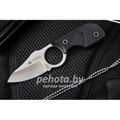 Нож Amigo X AUS-8 Satin Black | Kizlyar Supreme фото 2