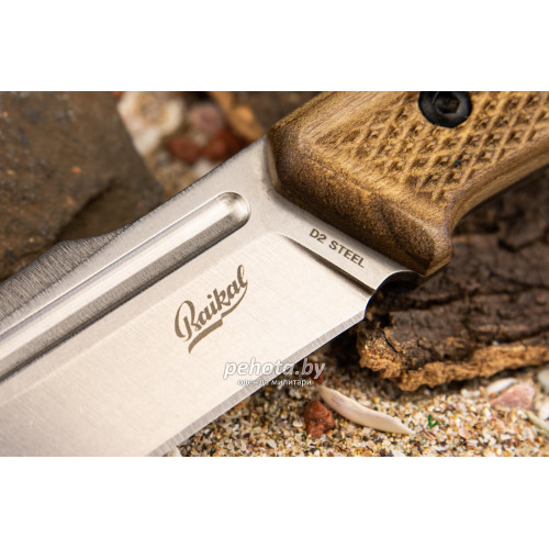 Нож Baikal D2 StoneWash | Kizlyar Supreme фото 4