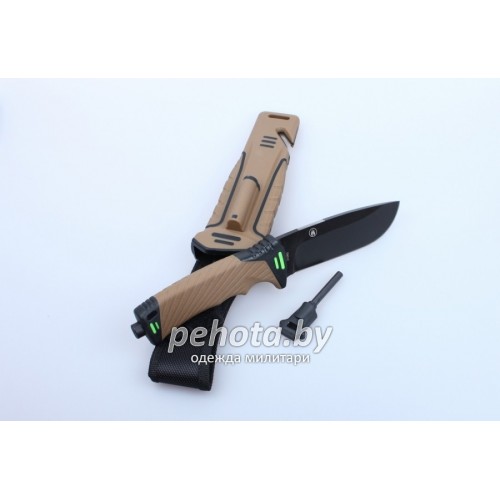 Нож для выживания G8012-DY Khaki | Ganzo фото 3