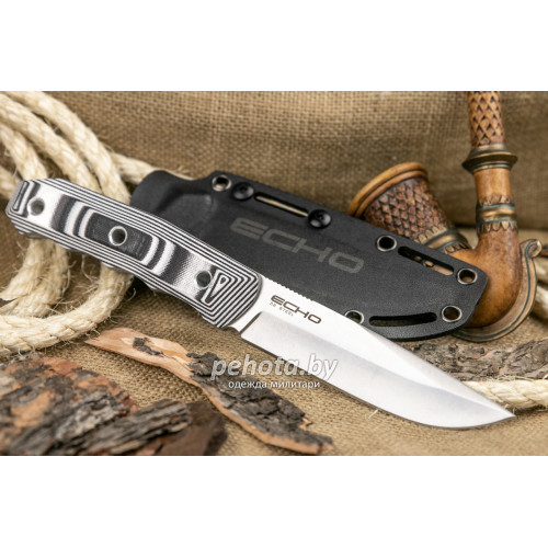 Нож Echo D2 StoneWash | Kizlyar Supreme фото 3