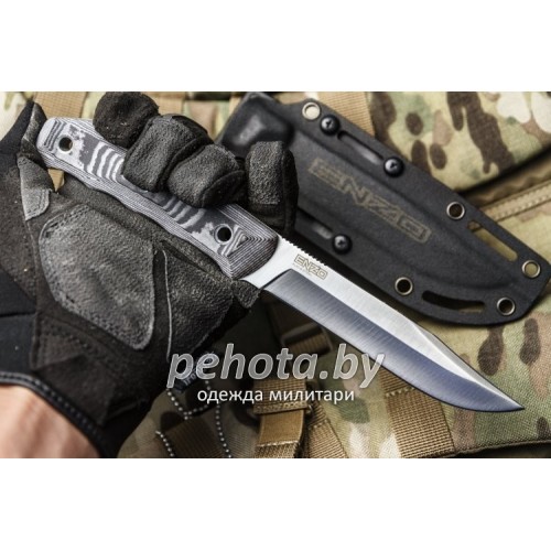 Нож Enzo AUS-8 StoneWash | Kizlyar Supreme фото 3