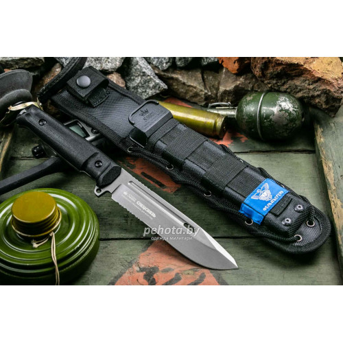 Нож Feldjager AUS-8 Black| Kizlyar Supreme фото 1