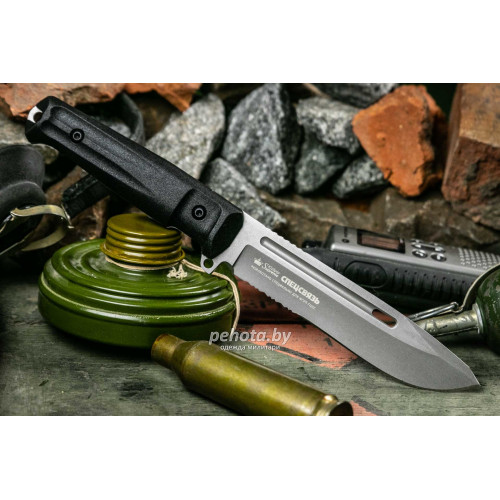 Нож Feldjager AUS-8 TW Black| Kizlyar Supreme фото 1