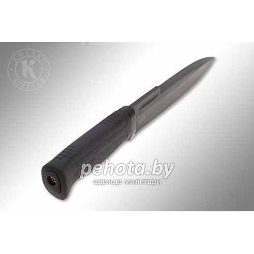 Нож Иртыш-2 Вороненный Elastron | Кизляр фото 2